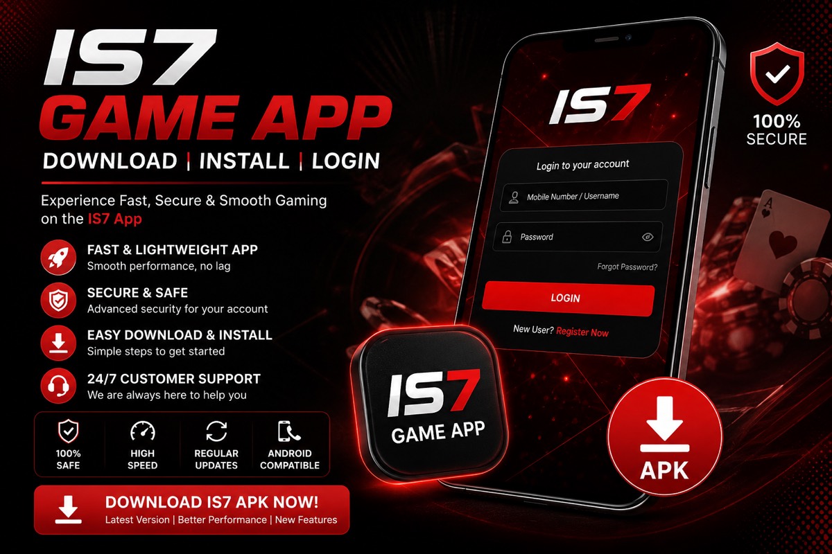 IS7 Game guide illustration for IS7 Download – IS7 Game APK Download, Login & Installation Guide (2026)